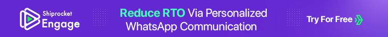 Reduce RTO via personalised WhatsApp communication