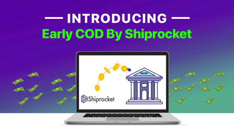 early cash on delivery service by Shiprocket