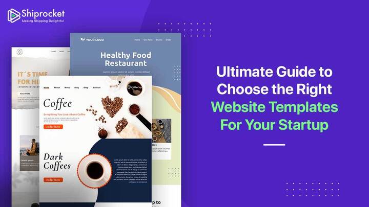 eCommerce website template