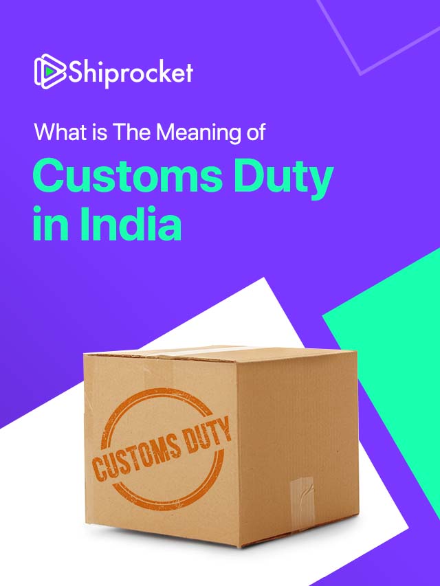 customs duty meaning in kannada