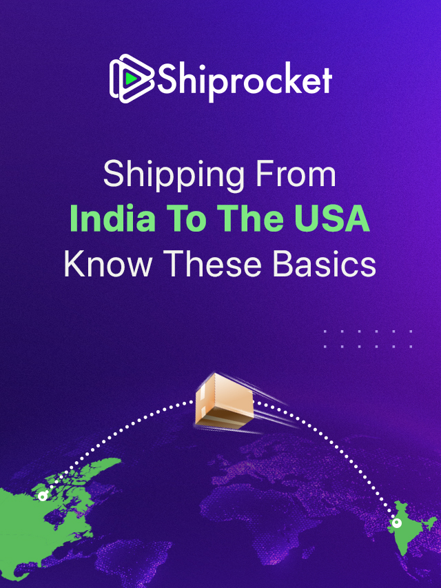 Shipping India to USA web story banner