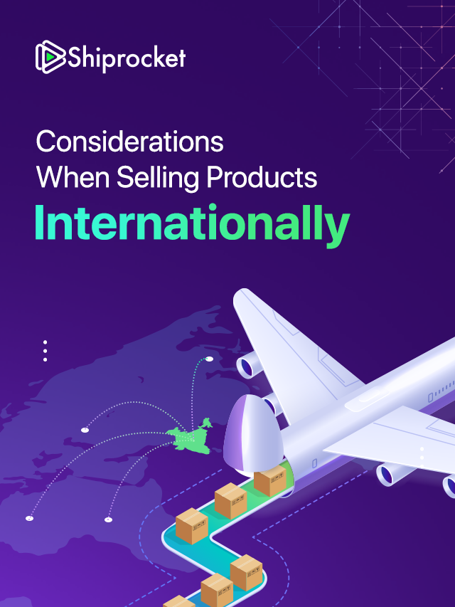 Selling products Internationally