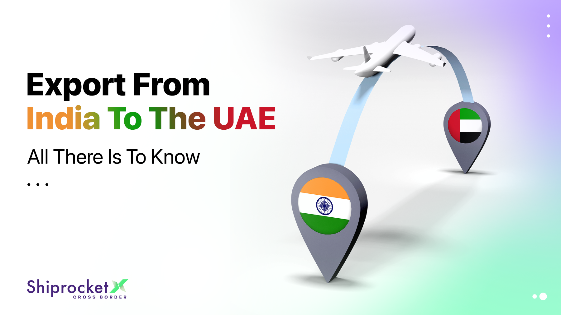 Export from India to UAE