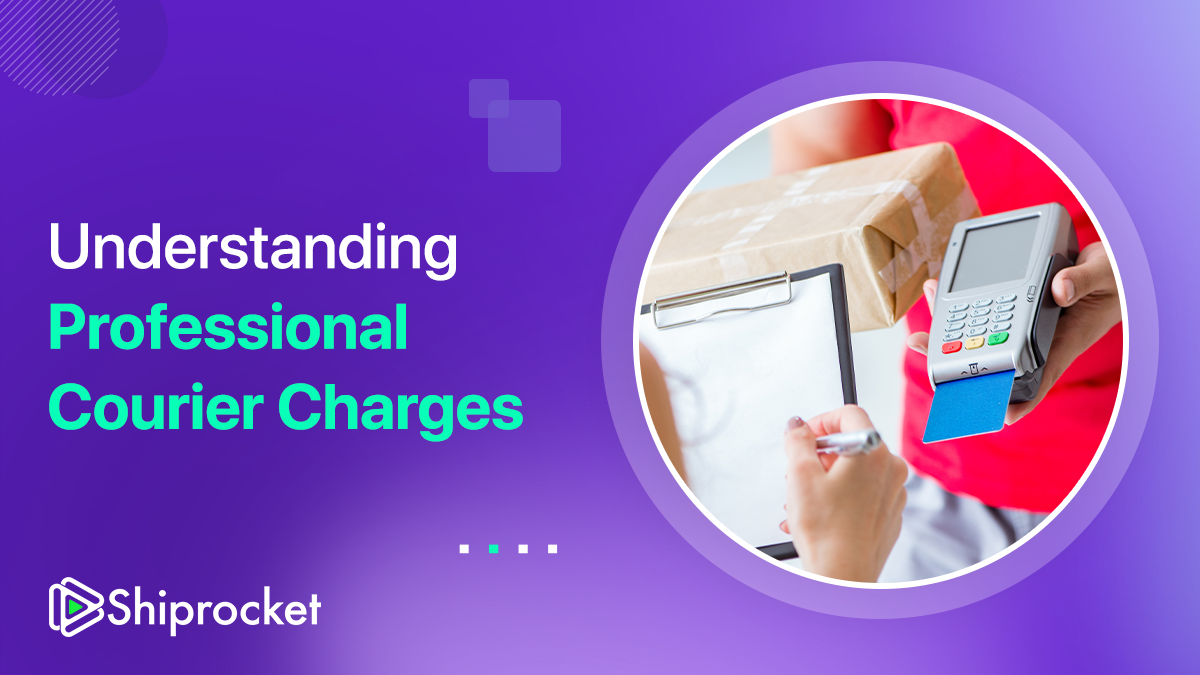 professional courier charges