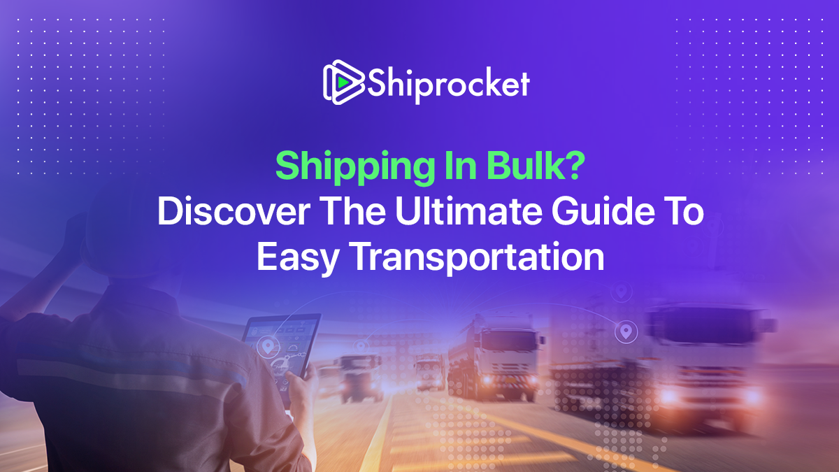 bulk shipping