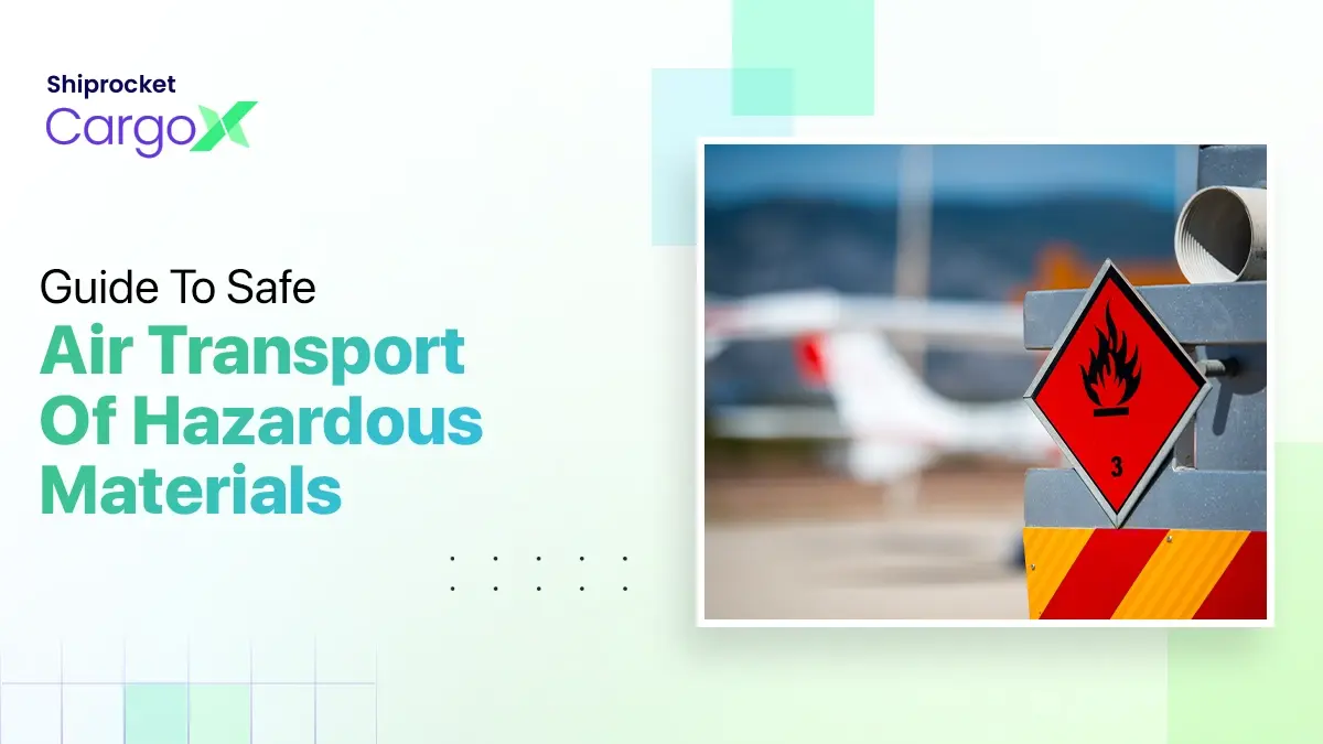 ways to transport dangerous goods by air safely and efficiently.