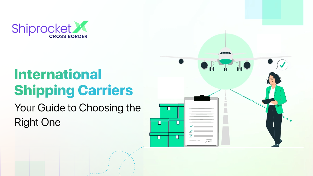 international shipping carriers